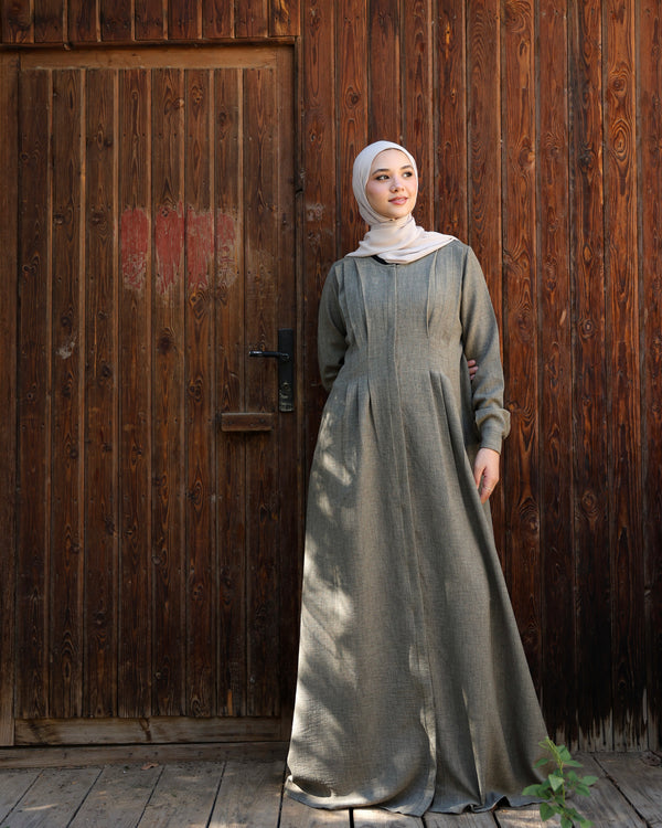 Linen Maxi Dress Rosemary C690