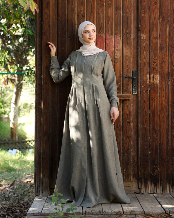 Linen Maxi Dress Rosemary C690