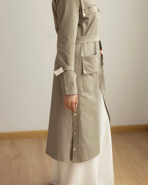 Gabardine Jacket Pistachio C508