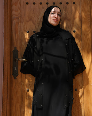 Pearl Cape Abaya C28