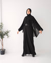 Cape Abaya With Front Belt C73