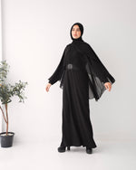 Cape Abaya With Front Belt C73