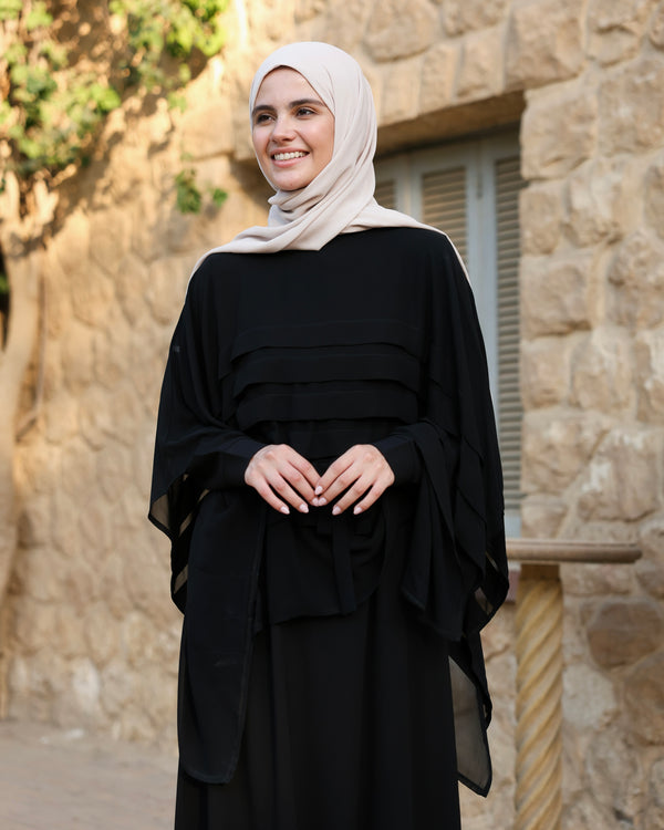 Free Size Cape Black C248