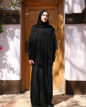 Pearl Cape Abaya C28