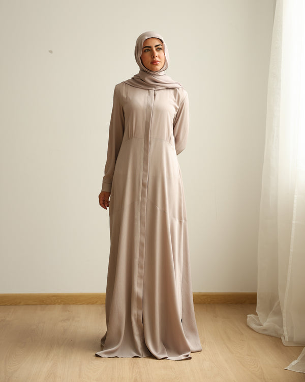 The A-line Dress Beige C860