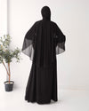 Cape Abaya With Front Belt C73