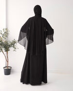 Cape Abaya With Front Belt C73