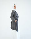 Gabardine Cardigan Grey C83