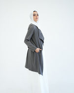 Gabardine Cardigan Grey C83