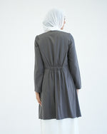Gabardine Cardigan Grey C83