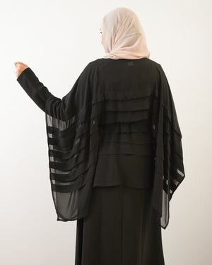 Free Size Cape Black C248