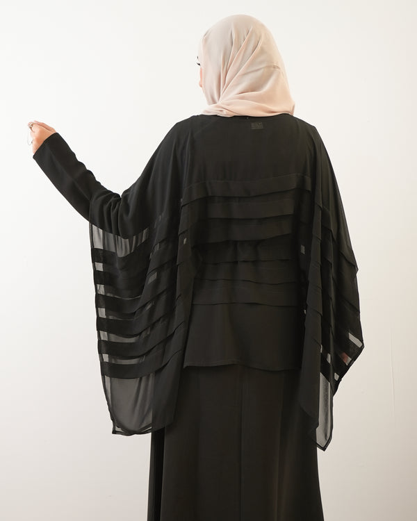 Free Size Cape Black C248