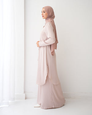 Wide Leg Pants Beige C1201