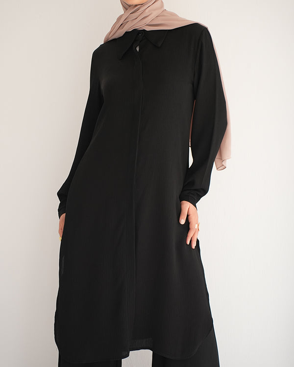 Long Chemise Black C241