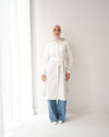 Poplin Long Chemise Offwhite C241