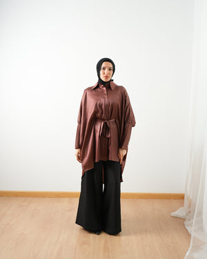 Shimmer Free Size Blouse Oxide C2232