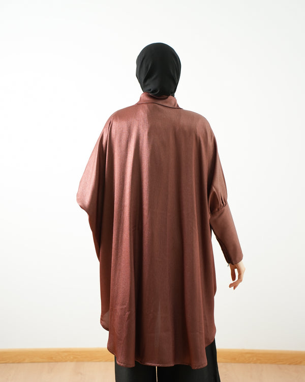 Shimmer Free Size Blouse Oxide C2232