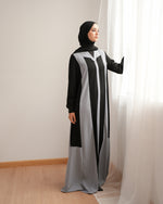 Silk Abaya Grey C251