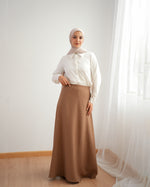 Soft Linen A-Line Skirt Havan C1190