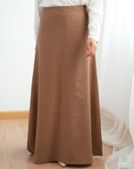 Soft Linen A-Line Skirt Havan C1190