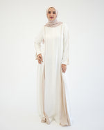 Abaya Offwhite Beige C207