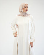 Abaya Offwhite Beige C207