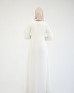 Abaya Offwhite Beige C207