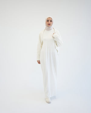 Denim Bolero Jacket White C1600