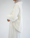 Denim Bolero Jacket White C1600
