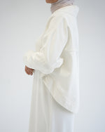 Denim Bolero Jacket White C1600