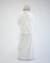 Denim Bolero Jacket White C1600