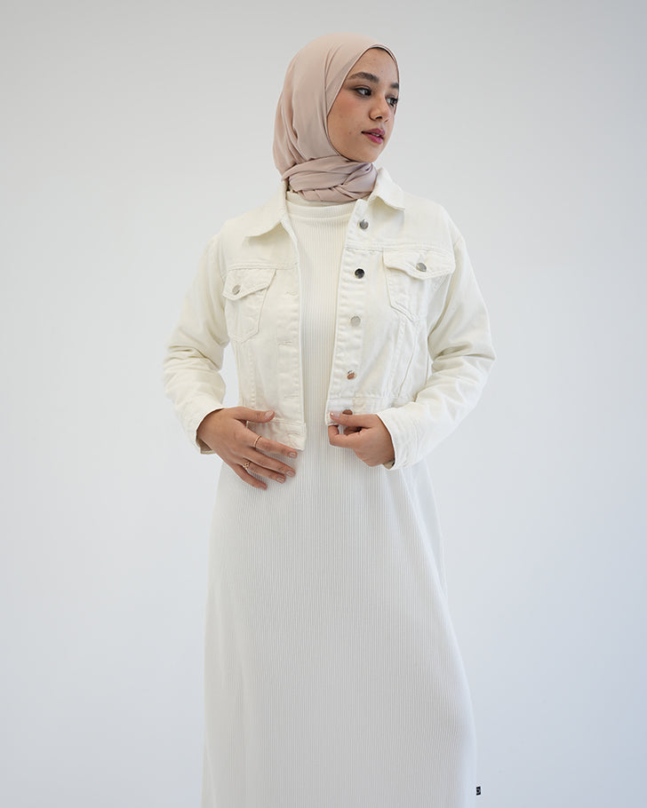 Denim Jacket Offwhite C1601