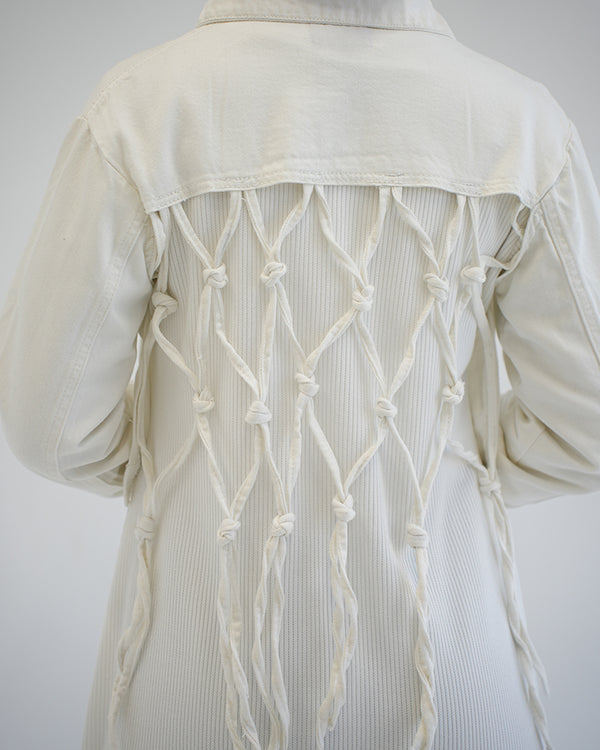 Denim Jacket Offwhite C1601