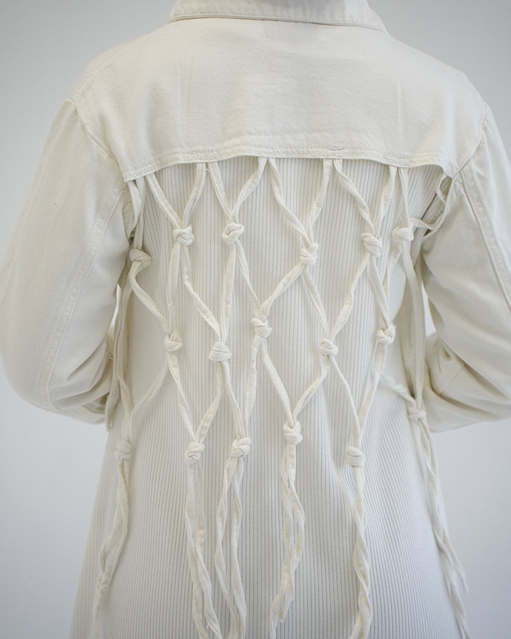 Denim Jacket Offwhite C1601
