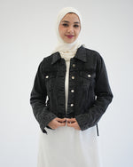 Denim Jacket Grey C1601