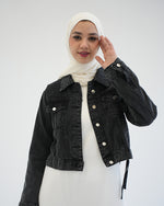 Denim Jacket Grey C1601
