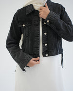 Denim Jacket Grey C1601