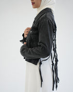 Denim Jacket Grey C1601