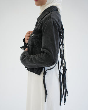 Denim Jacket Grey C1601