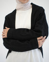 Denim Bolero Jacket Black C1600