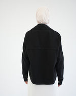 Denim Bolero Jacket Black C1600