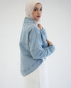 Denim Bolero Jacket Blue C1600
