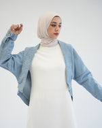 Denim Bolero Jacket Blue C1600