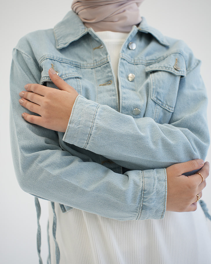 Denim Jacket Light Blue C1601