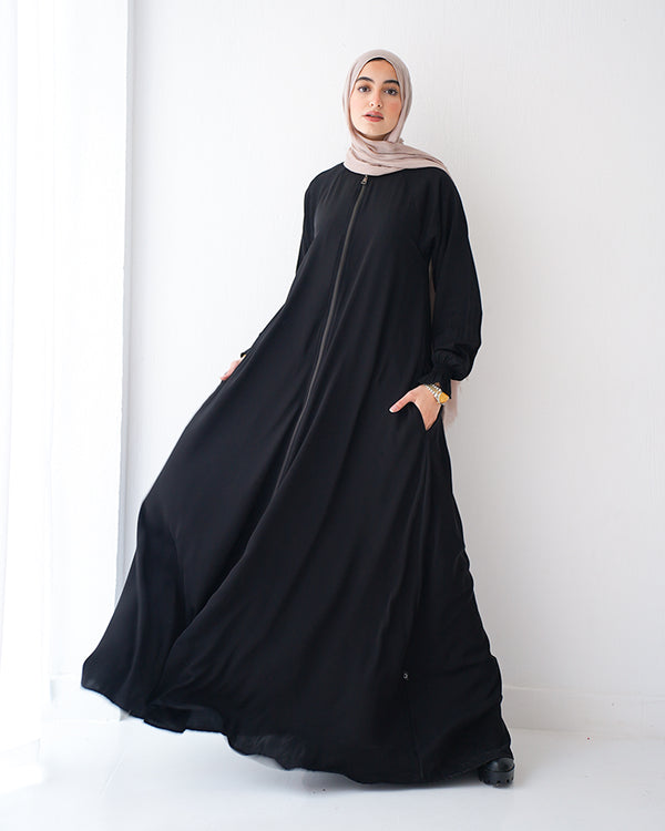 Cloche Silk Abaya C224