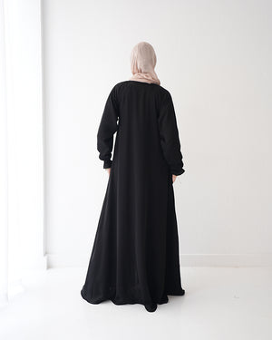 Cloche Silk Abaya C224