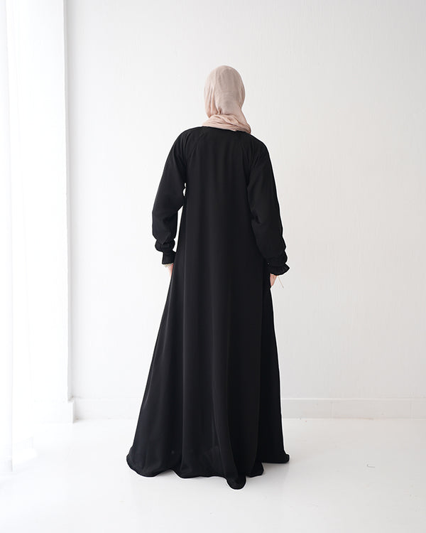 Cloche Silk Abaya C224