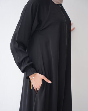 Cloche Silk Abaya C224
