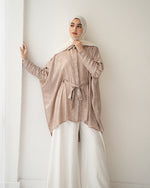 Shimmer Free Size Blouse Nude C223