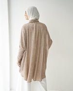 Shimmer Free Size Blouse Nude C223
